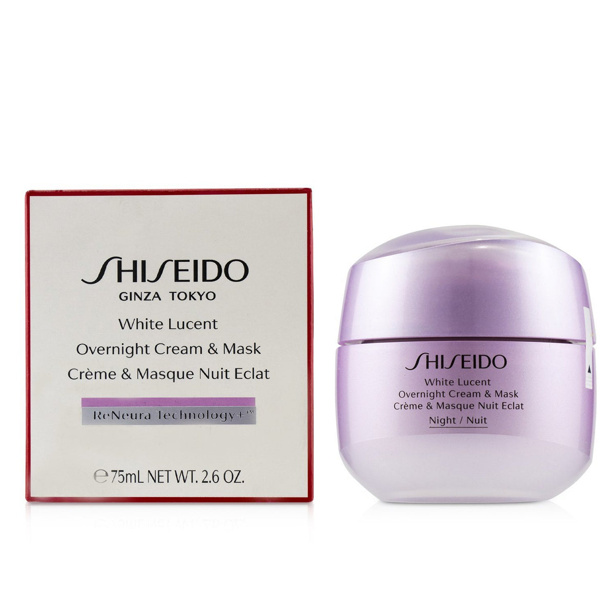 Shiseido - White Lucent Overnight Cream- 75ml/2.6oz Strawberry - Premium Moisturizers from Doba - Just $63! Shop now at Ida Louise Boutique