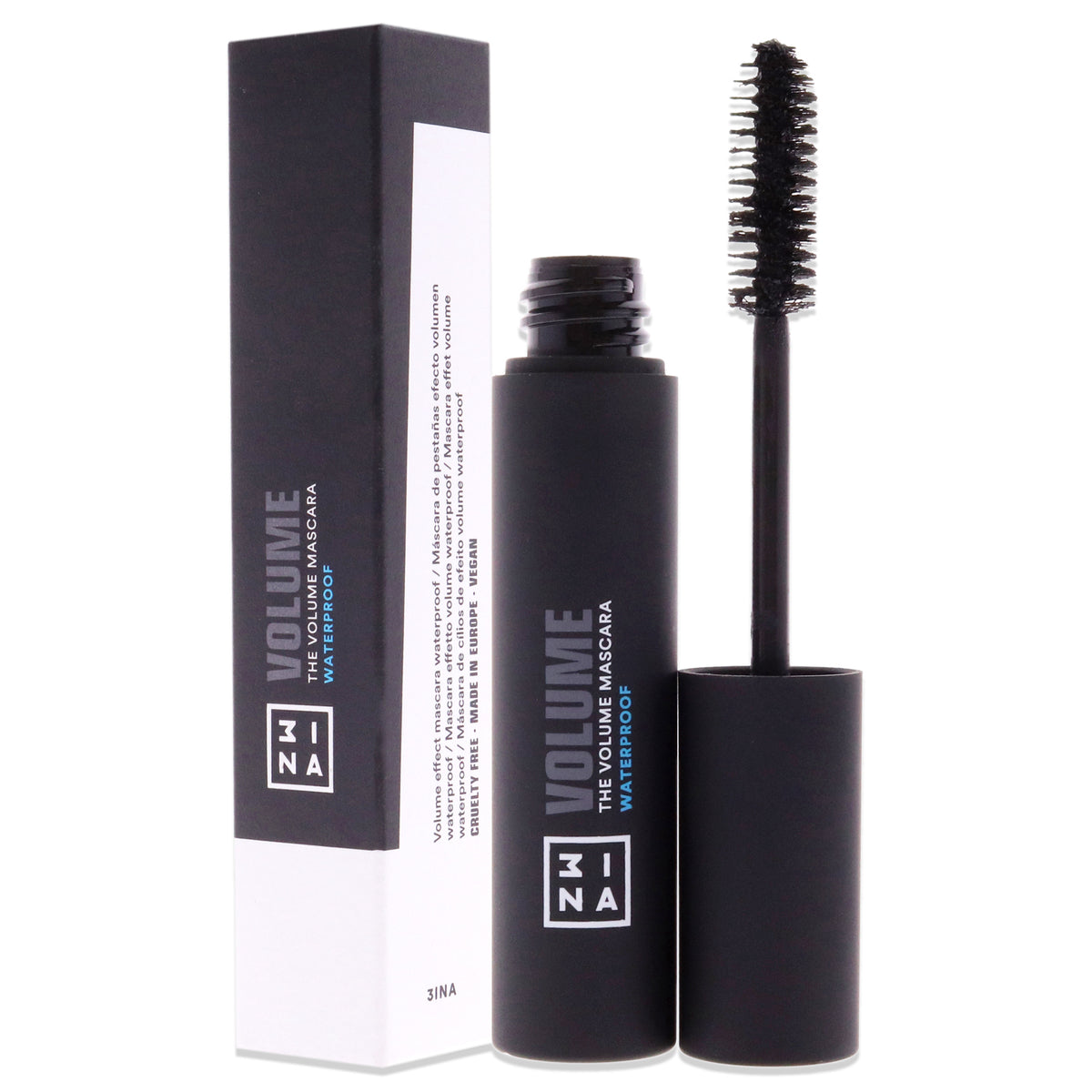 The Waterproof Volume Mascara - Black by 3INA for Women - 0.47 oz Mascara - Premium Mascara from Doba - Just $22! Shop now at Ida Louise Boutique