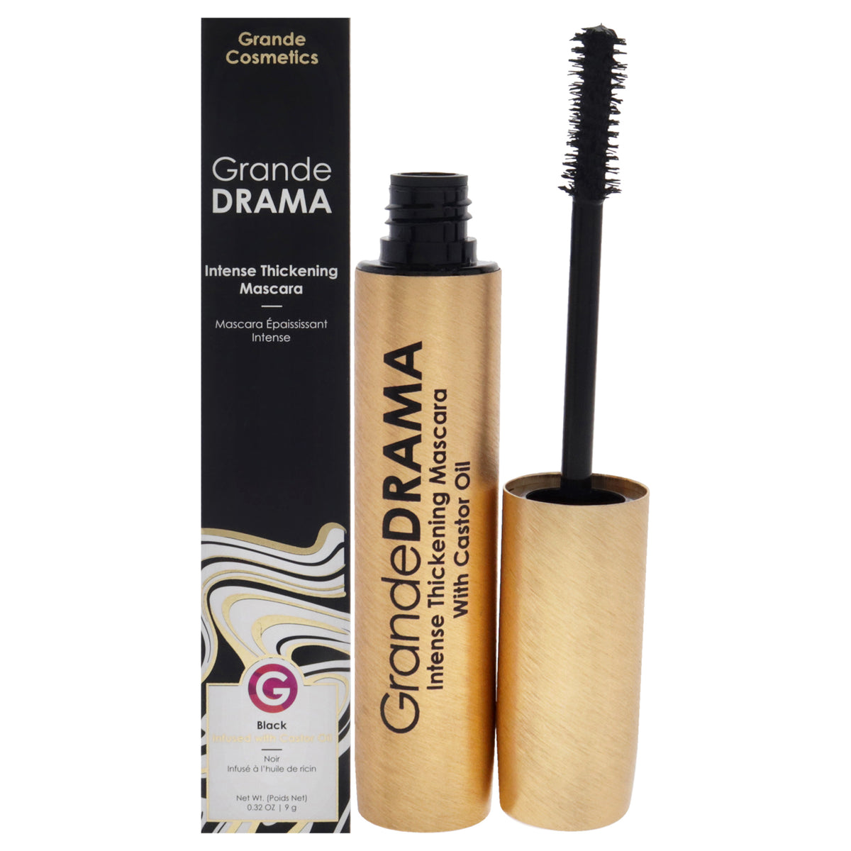 GrandeDRAMA Intense Thickening Mascara - Black - Premium Mascara from Doba - Just $28.86! Shop now at Ida Louise Boutique