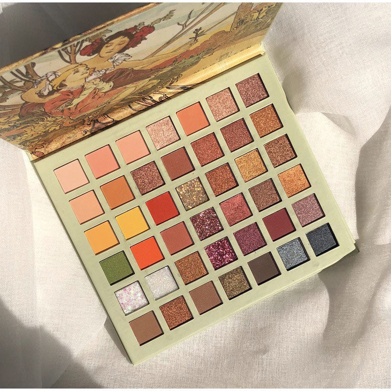 42-color Rose Gold Pearl Eyeshadow Set Eyeshadow Palette Desert Palette Matte Pearlescent Eyeshadow Complete Beauty Makeup Set - Premium Eye Shadow from Doba - Just $15.22! Shop now at Ida Louise Boutique