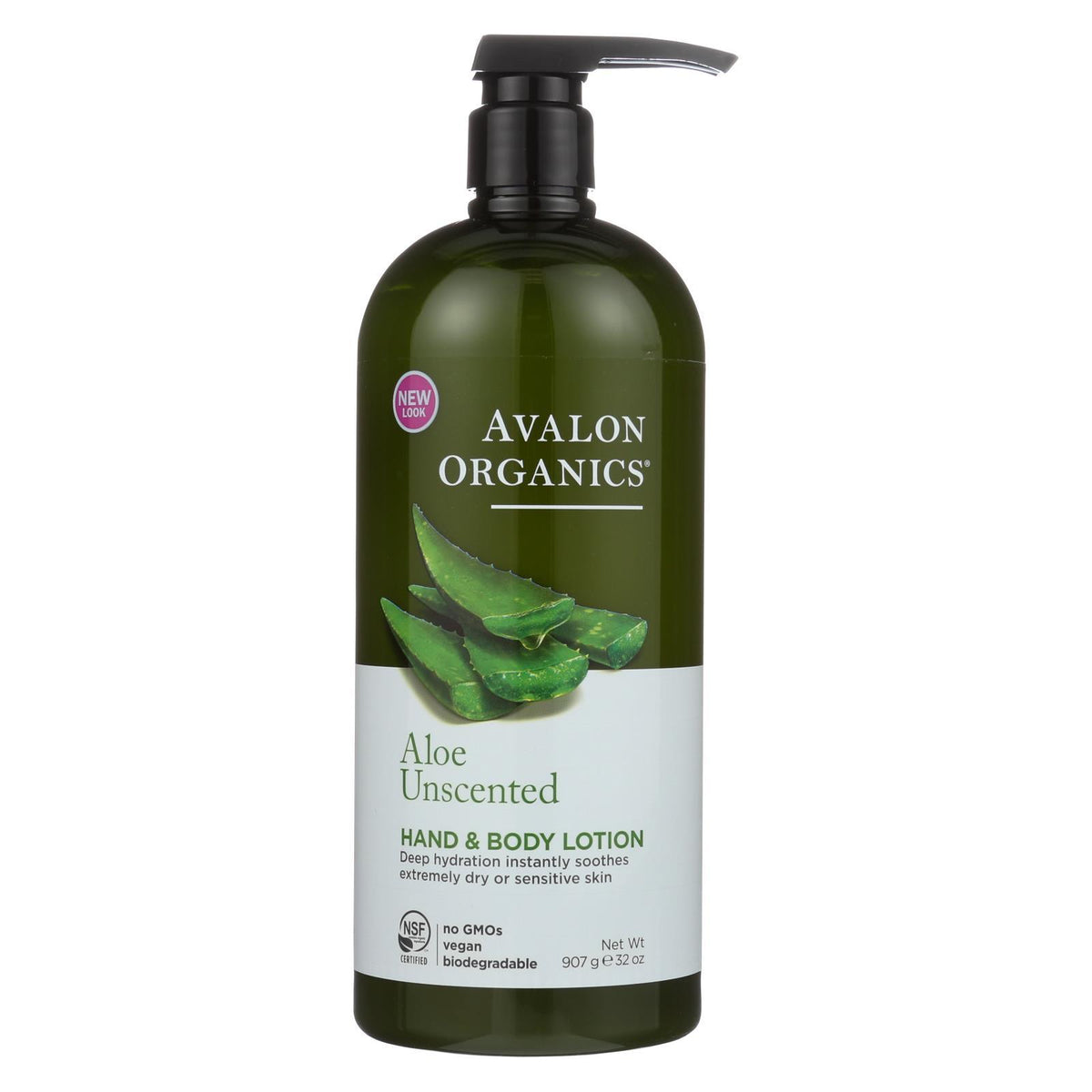 Avalon Organics Hand And Body Lotion Aloe Unscented - 32 Fl Oz - Premium HAND & BODY LOTIONS from Doba - Just $32.92! Shop now at Ida Louise Boutique