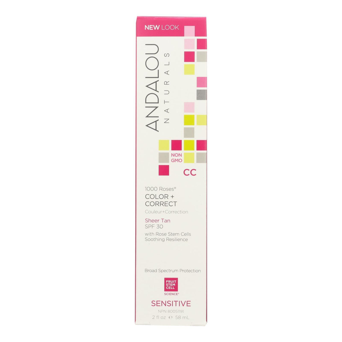 Andalou Naturals Color Plus Correct - Sheer Spf 30 - Tan - 2 Oz - Premium  from Doba - Just $24.93! Shop now at Ida Louise Boutique
