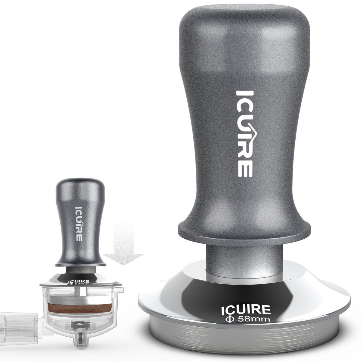 Espresso Tamper, Premium Coffee Tamper for Espresso Machine with Calibrated Spring Loaded, Premium Stainless Steel Flat Base - Premium Coffee Tamper from Doba - Just $32! Shop now at Ida Louise Boutique