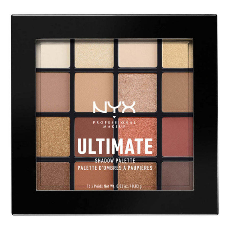 NYX Ultimate Shadow Palette - Warm Neutrals - Premium Eye Shadow from Doba - Just $22! Shop now at Ida Louise Boutique