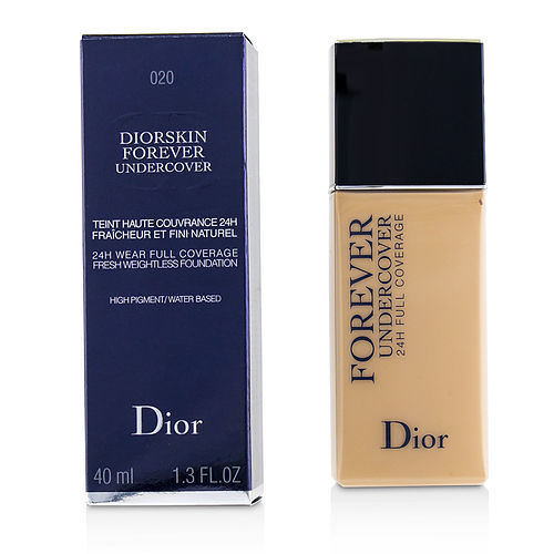 CHRISTIAN DIOR by Christian Dior Diorskin Forever Undercover 24H Wear Full Coverage Water Based Foundation - # 020 Light Beige --40ml/1.3oz - Premium Foundation from Doba - Just $57.87! Shop now at Ida Louise Boutique