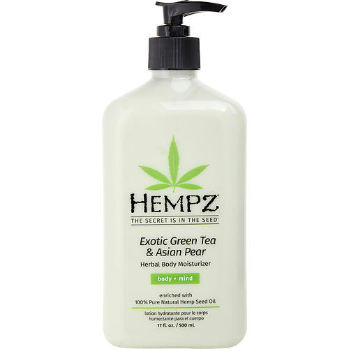 HEMPZ by Hempz HERBAL MOISTURIZER BODY LOTION- EXOTIC GREEN TEA & ASIAN PEAR 17 OZ - Premium Moisturizers from Doba - Just $25! Shop now at Ida Louise Boutique