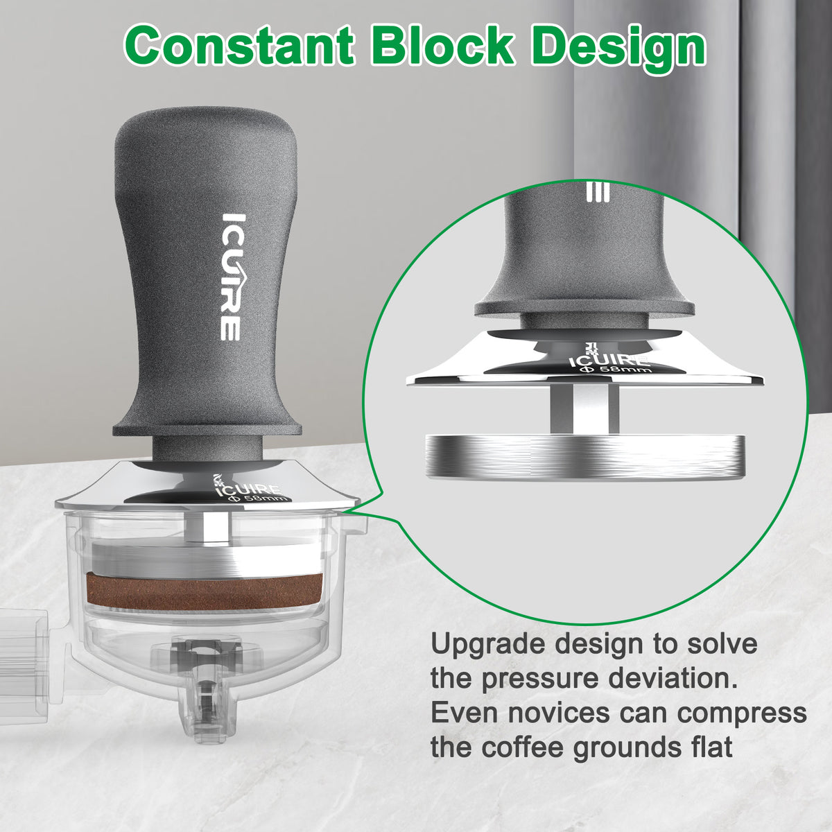 Espresso Tamper, Premium Coffee Tamper for Espresso Machine with Calibrated Spring Loaded, Premium Stainless Steel Flat Base - Premium Coffee Tamper from Doba - Just $32! Shop now at Ida Louise Boutique