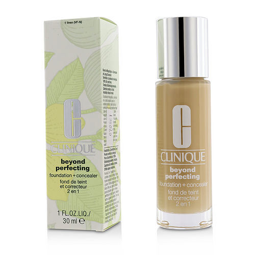 CLINIQUE by Clinique Beyond Perfecting Foundation & Concealer - # 01 Linen (VF-N) --30ml/1oz - Premium Foundation from Doba - Just $39.51! Shop now at Ida Louise Boutique