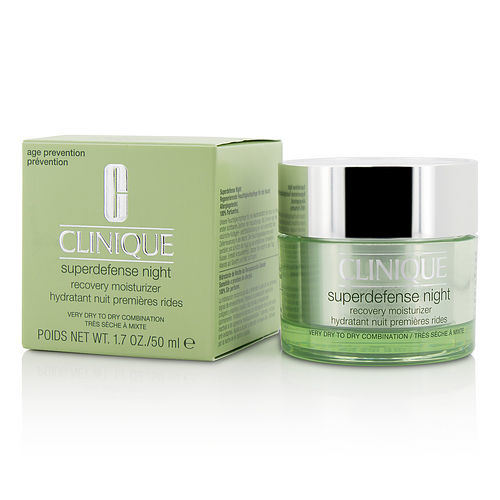 CLINIQUE by Clinique Superdefense Night Recovery Moisturizer - For Very Dry To Dry Combination --50ml/1.7oz - Premium Moisturizers from Doba - Just $53.25! Shop now at Ida Louise Boutique