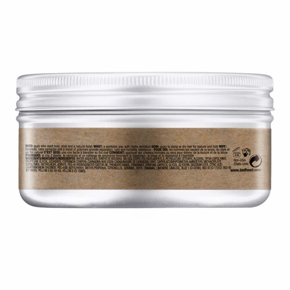 BED HEAD MEN by Tigi MATTE SEPARATION WAX 3 OZ (GOLD PACKAGING) - Premium Styling from Doba - Just $21.02! Shop now at Ida Louise Boutique