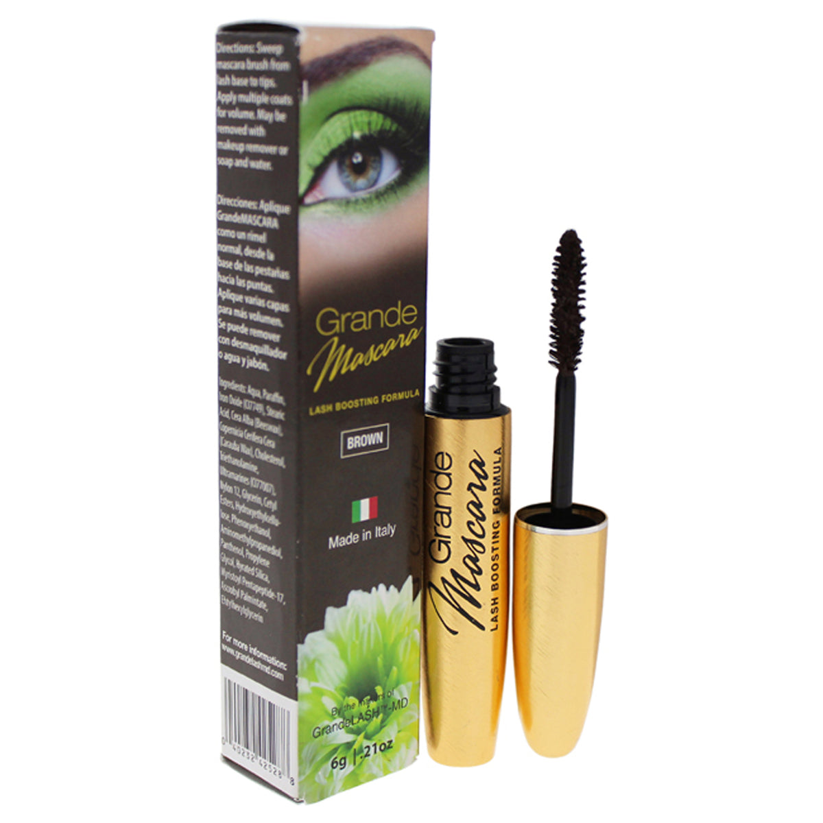 Grande Mascara - Brown - Premium  from Doba - Just $21! Shop now at Ida Louise Boutique