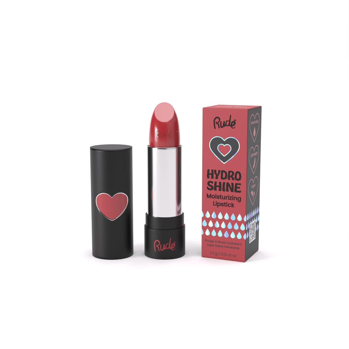 RUDE Hydro Shine Moisturizing Lipstick - Premium Lipstick from Doba - Just $10.56! Shop now at Ida Louise Boutique