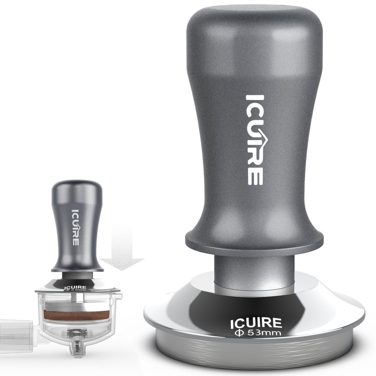 Espresso Tamper, Premium Coffee Tamper for Espresso Machine with Calibrated Spring Loaded, Premium Stainless Steel Flat Base - Premium Coffee Tamper from Doba - Just $32! Shop now at Ida Louise Boutique