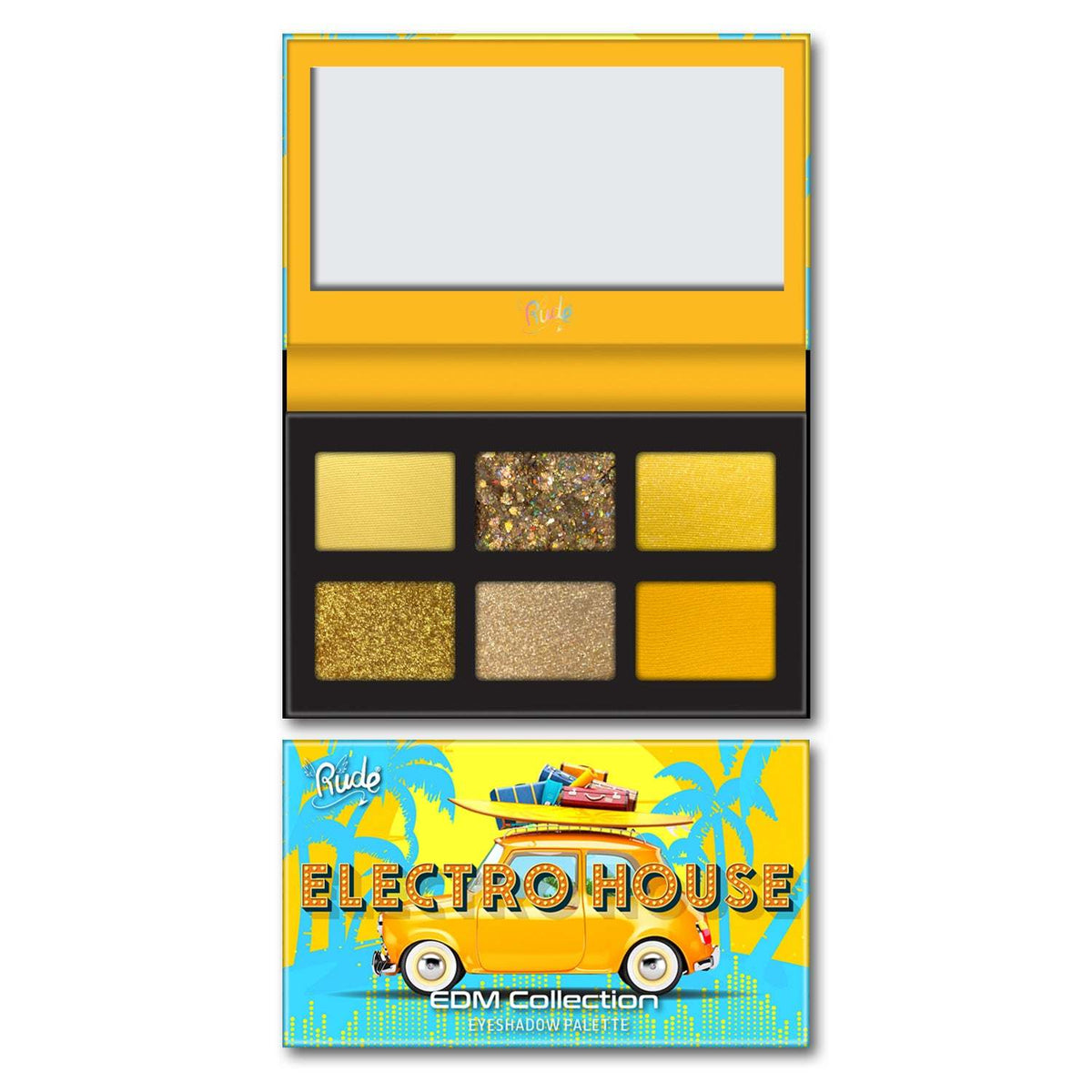 RUDE EDM Collection Eyeshadow Palette - Premium Eye Shadow Palette from Doba - Just $15.24! Shop now at Ida Louise Boutique