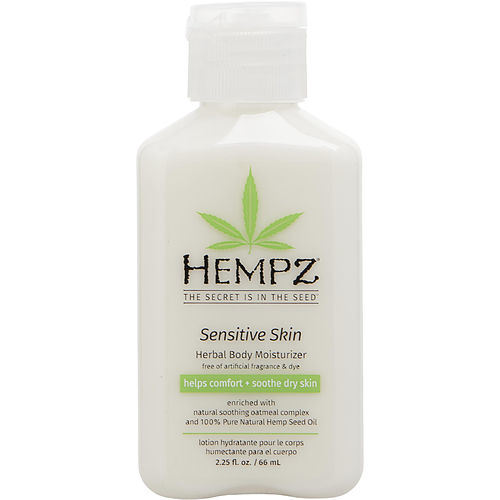 HEMPZ by Hempz HERBAL MOISTURIZER BODY LOTION- Sensitive Skin 2.25 OZ - Premium HAND & BODY LOTIONS from Doba - Just $12! Shop now at Ida Louise Boutique