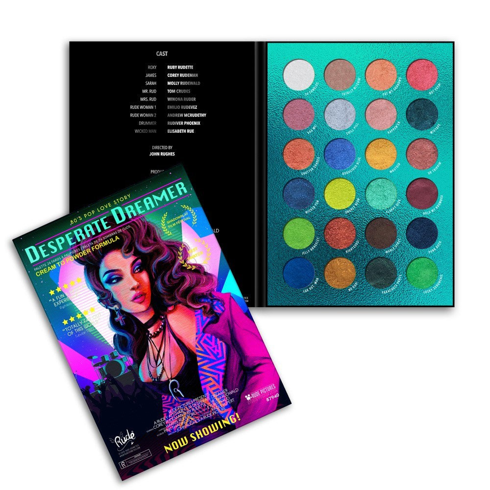 RUDE Desperate Dreamer - 24 Eyeshadow Palette - Premium Eye Shadow from Doba - Just $25.23! Shop now at Ida Louise Boutique