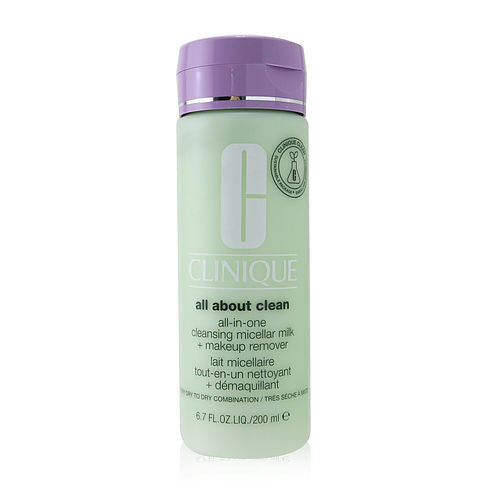 CLINIQUE by Clinique All about Clean All-In-One Cleansing Micellar Milk + Makeup Remover - Very Dry to Dry Combination --200ml/6.7oz - Premium Cleansers from Doba - Just $29.88! Shop now at Ida Louise Boutique