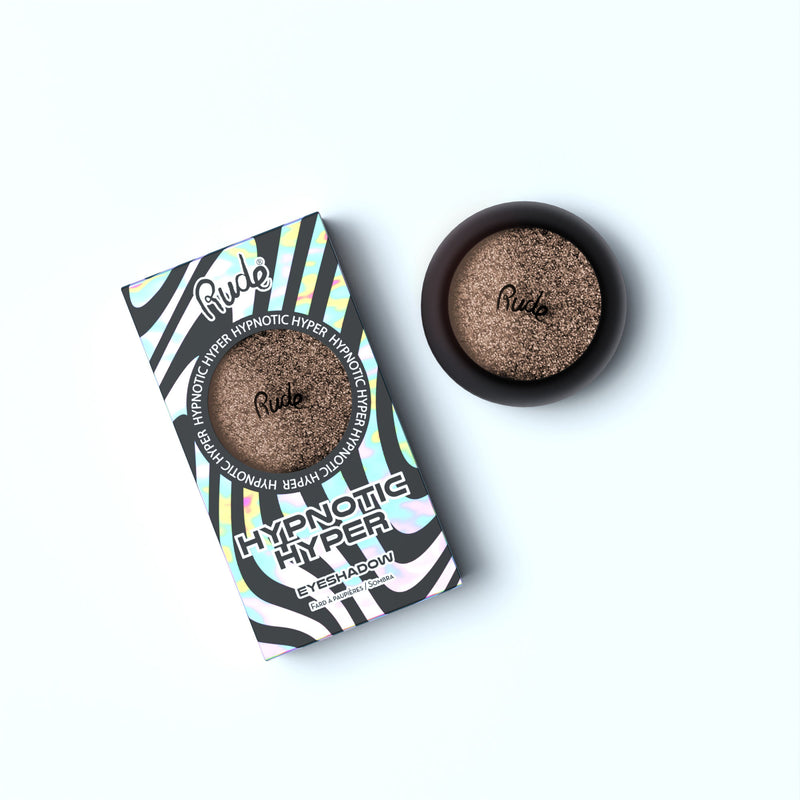 RUDE Hypnotic Hyper Duo Chrome Eyeshadow - Premium Eye Shadow Palette from Doba - Just $9! Shop now at Ida Louise Boutique