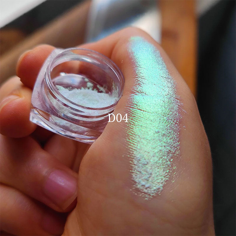 MultiChrome Shifting Pigments Chameleon Eyeshadow Duochrome Chameleon Eyeshadow Infinite Chrome Shining Eyeshadow Net 0.2g - Premium Eye Shadow from Doba - Just $16! Shop now at Ida Louise Boutique