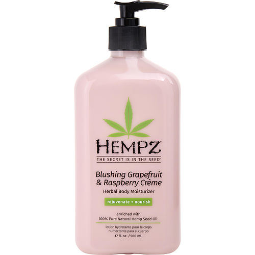 HEMPZ by Hempz HERBAL MOISTURIZER BODY LOTION- BLUSHING GRAPEFRUIT & RASPBERRY CREME 17 OZ - Premium HAND & BODY LOTIONS from Doba - Just $27! Shop now at Ida Louise Boutique
