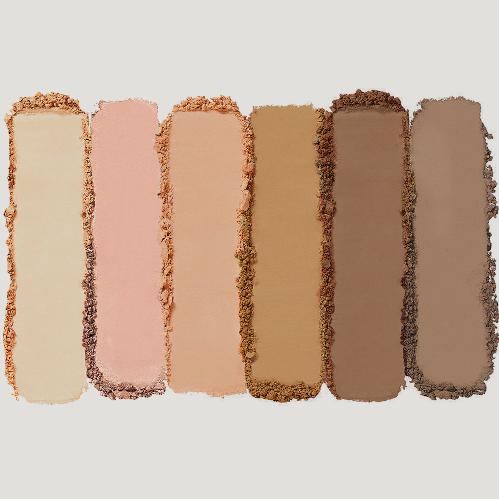 6 Colors Full-Sized Blush and Bronzer Concealer Palette Cruelty Free & Vegan - Premium Eye Shadow Palette from Doba - Just $14.95! Shop now at Ida Louise Boutique
