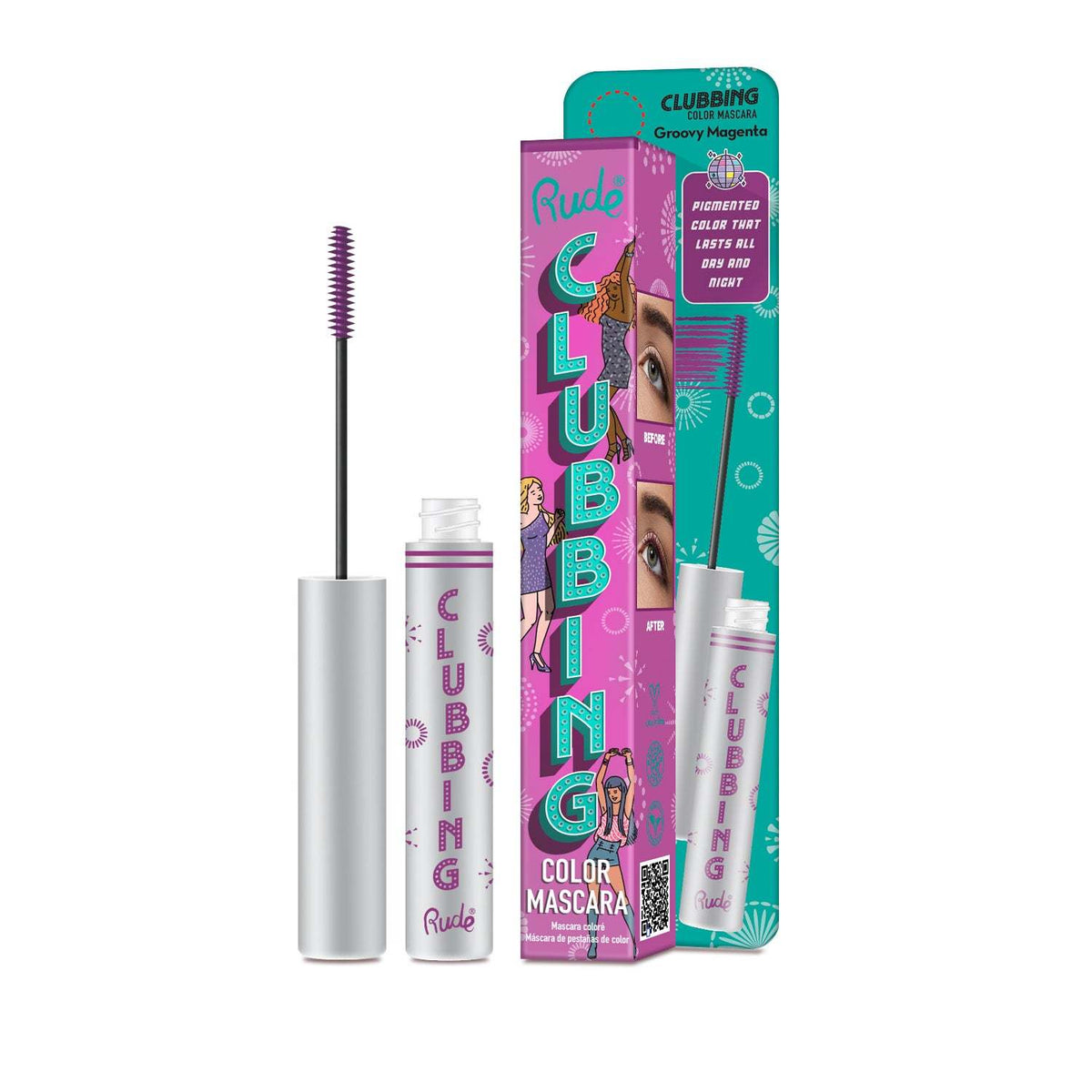 RUDE Clubbing Color Mascara - Premium Mascara from Doba - Just $13! Shop now at Ida Louise Boutique