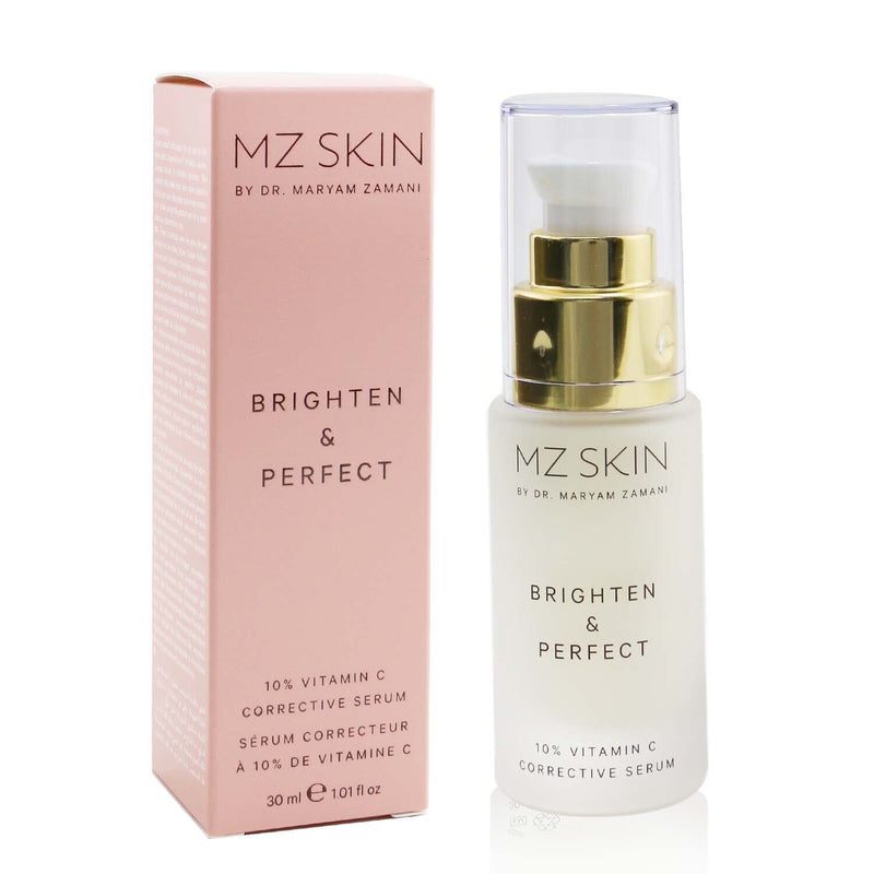 MZ SKIN - Brighten & Perfect 10% Vitamin C Corrective Serum 200521 / 300085 30ml/1.01oz - Premium Moisturizers from Doba - Just $391.46! Shop now at Ida Louise Boutique