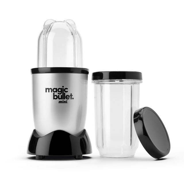 Magic Bullet Mini 14 oz Compact Personal Blender Silver/Black - Premium Blender from Doba - Just $49! Shop now at Ida Louise Boutique