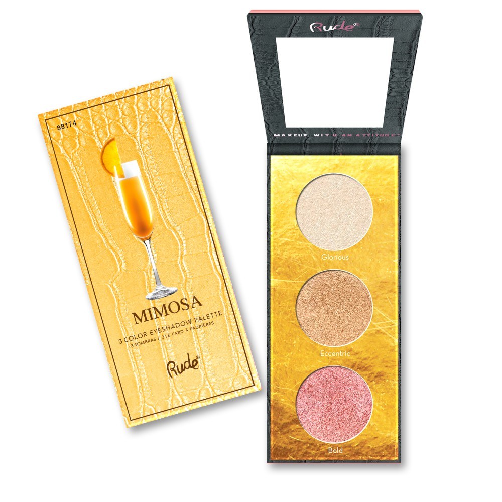 RUDE Cocktail Party Luminous Highlight / Eyeshadow Palette - Premium Eye Shadow Palette from Doba - Just $12! Shop now at Ida Louise Boutique