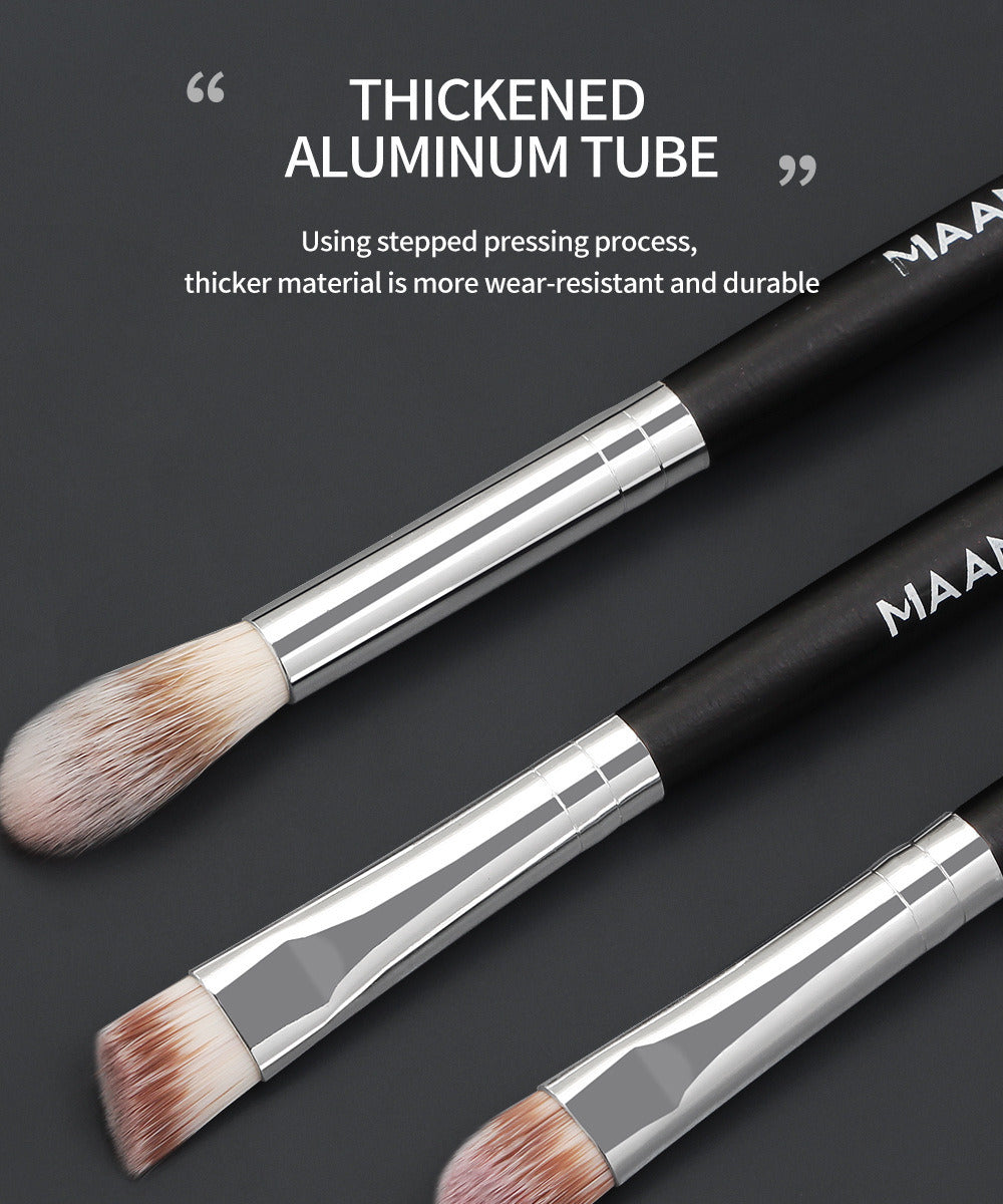 MAANGE 12 Pcs Makeup Brushes Set Eyeshadow Eyeliner Eyelash Eyebrow Brush Beauty Make up Blending Tools Maquiagem - Premium Makeup Brushes from Doba - Just $18! Shop now at Ida Louise Boutique