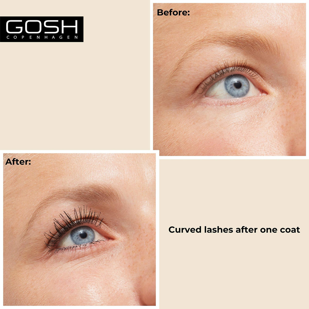 Gosh by Gosh Catchy Eyes Mascara - #001 Black --8ml/0.27oz - Premium Mascara from Doba - Just $16.47! Shop now at Ida Louise Boutique