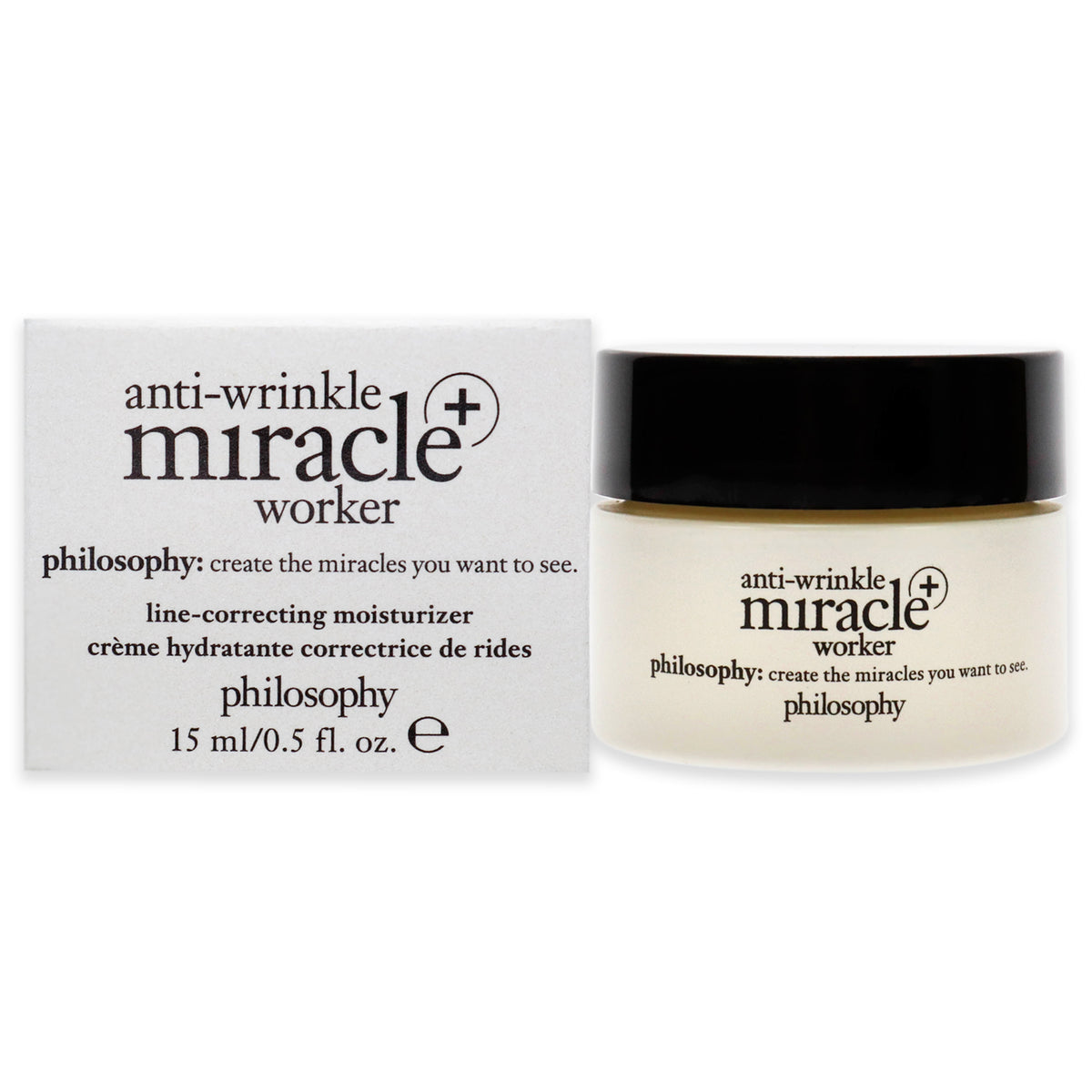 Anti-Wrinkle Miracle Worker Plus line-Correcting Moisturizer by Philosophy for Women - 0.5 oz Moisturizer - Premium Moisturizers from Doba - Just $29.95! Shop now at Ida Louise Boutique