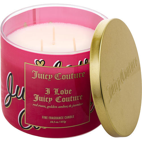 JUICY COUTURE I LOVE JUICY COUTURE by Juicy Couture CANDLE 14.5 OZ - Premium Candle from Doba - Just $24.87! Shop now at Ida Louise Boutique