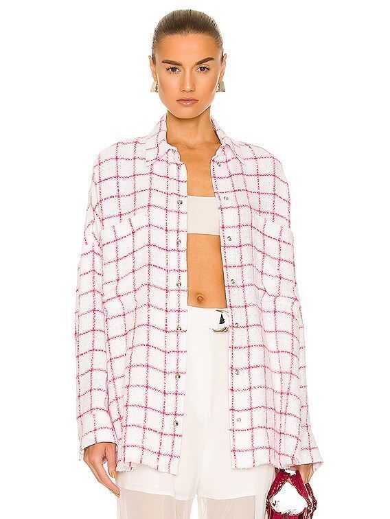 IRO LENNOX PLAID JACKET
