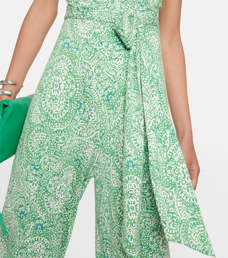 DVF Delila Twist Front Jumpsuit