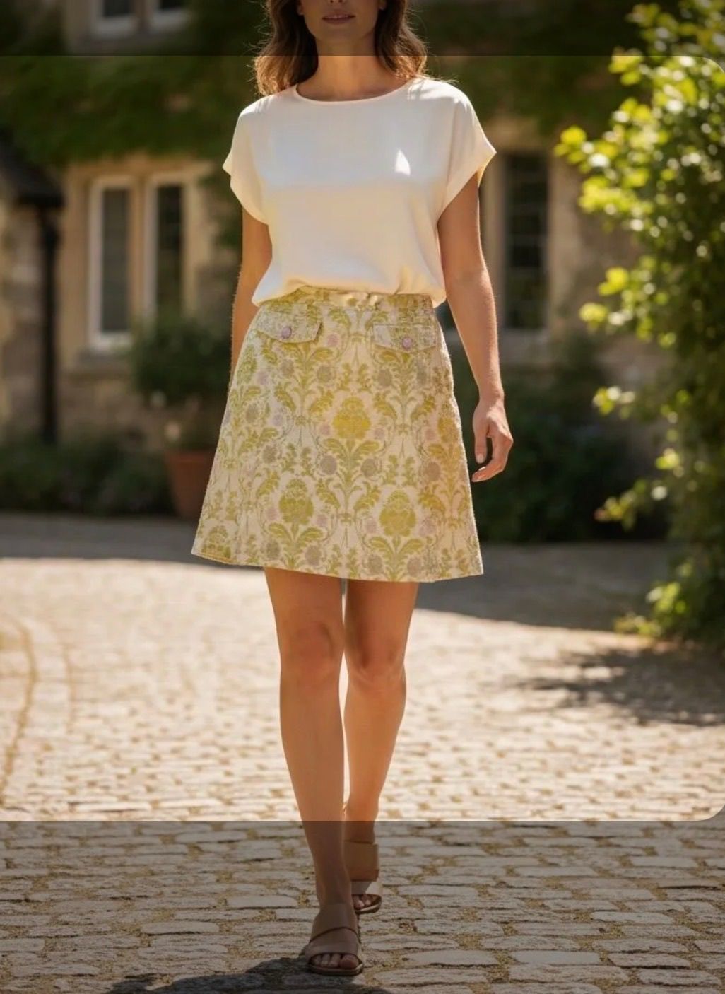 Dolce and Gabbana Brocade Skirt
