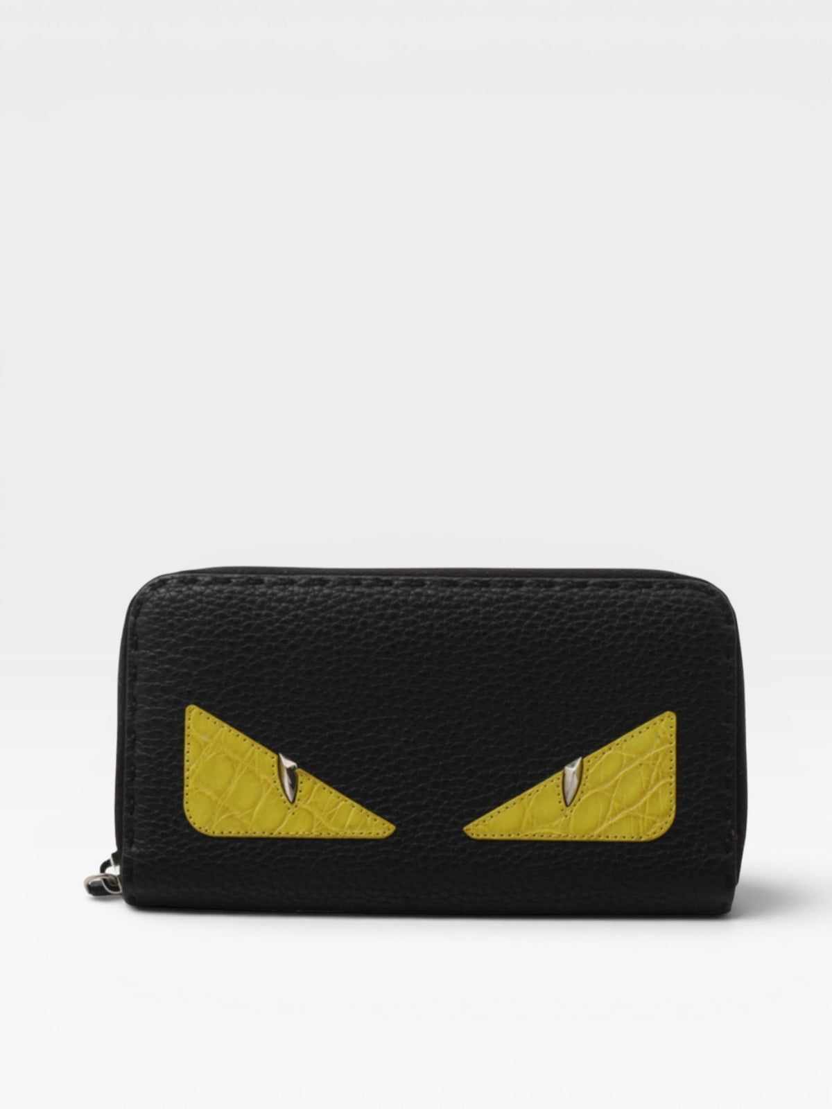 Fendi Leather croc Embossed Wallet