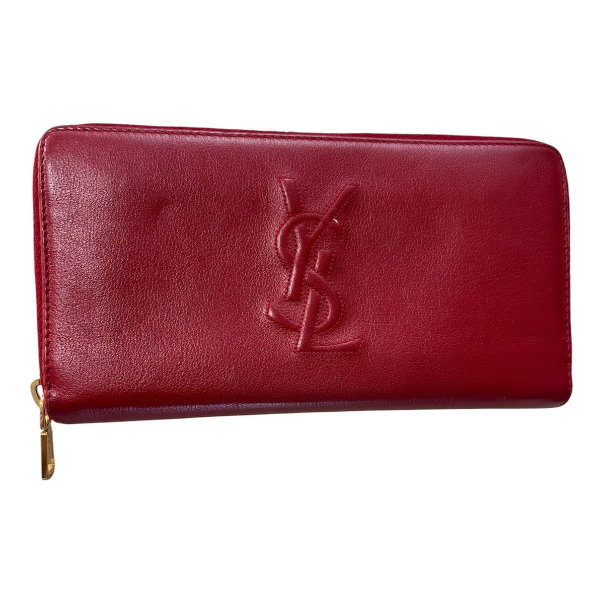 YSL Belle De Jour red  wallet