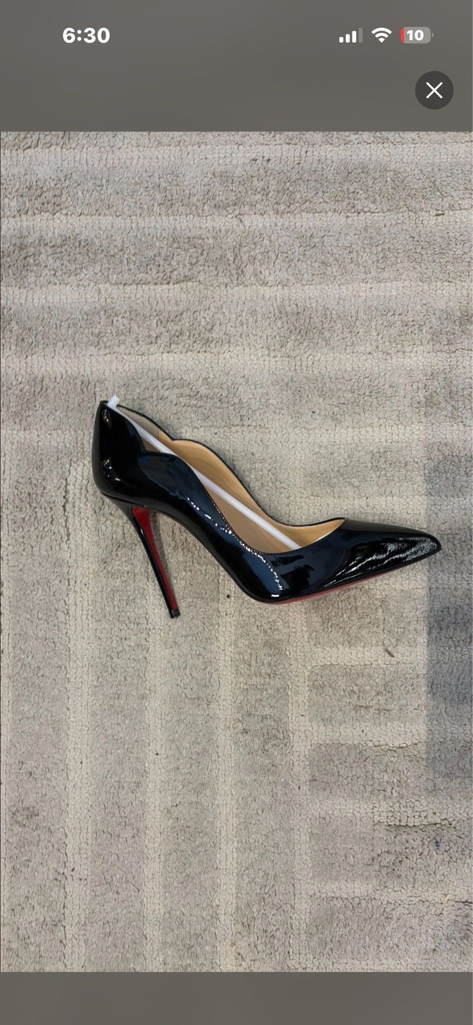 Christian louibutton  red bottoms