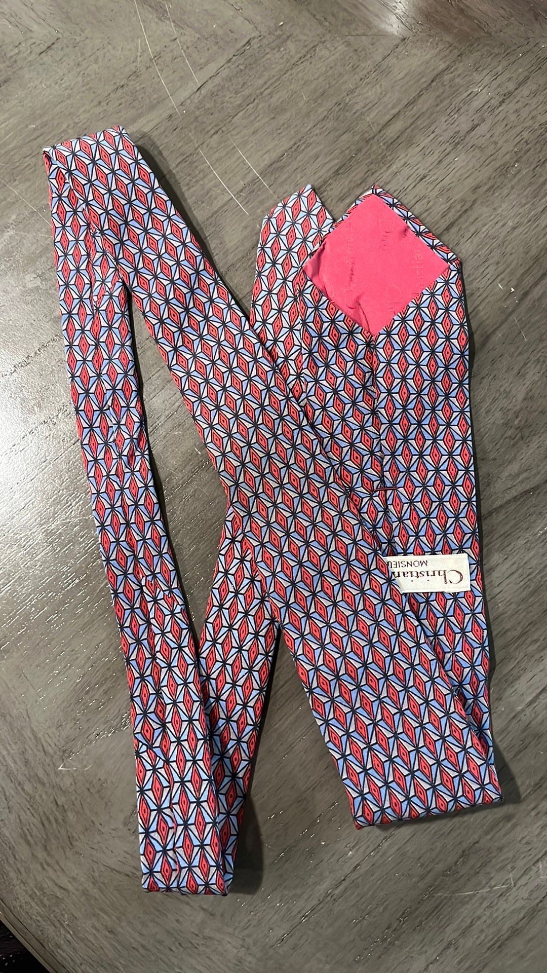 CHRISTIAN DIOR SILK NECKTIE