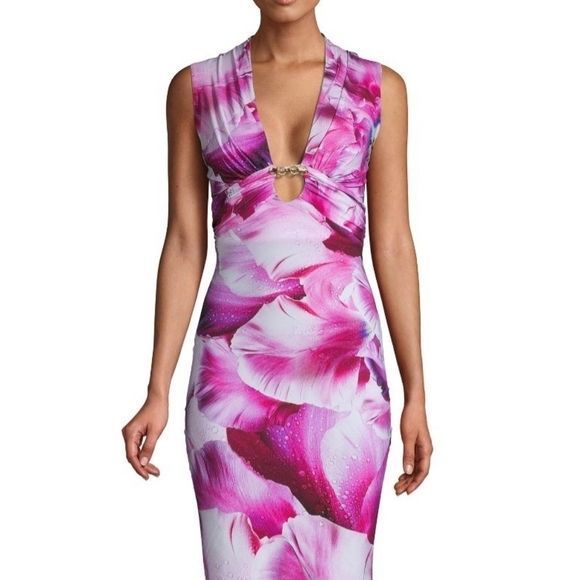 ROBERT CAVALLI COCO PINK DRESS