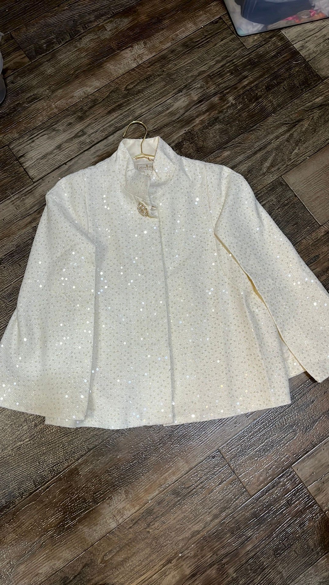 FLORA BEA PONCHO SEQUIN