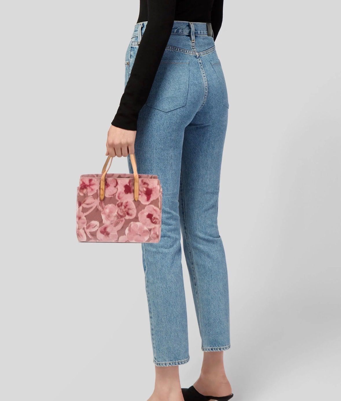 Louis Vuitton Catalina Leather Monogram Rose Tote Bag