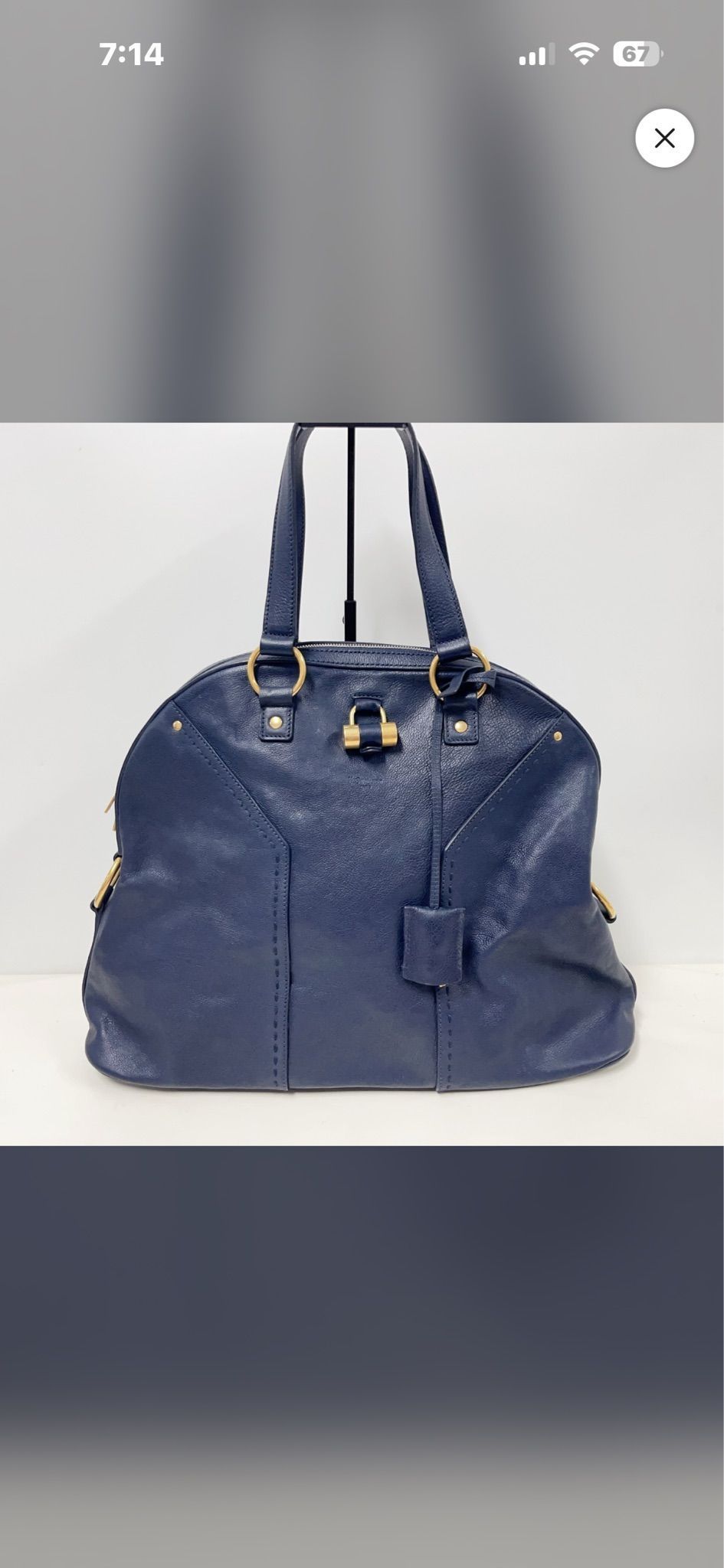YSL Muse Leather Handbag