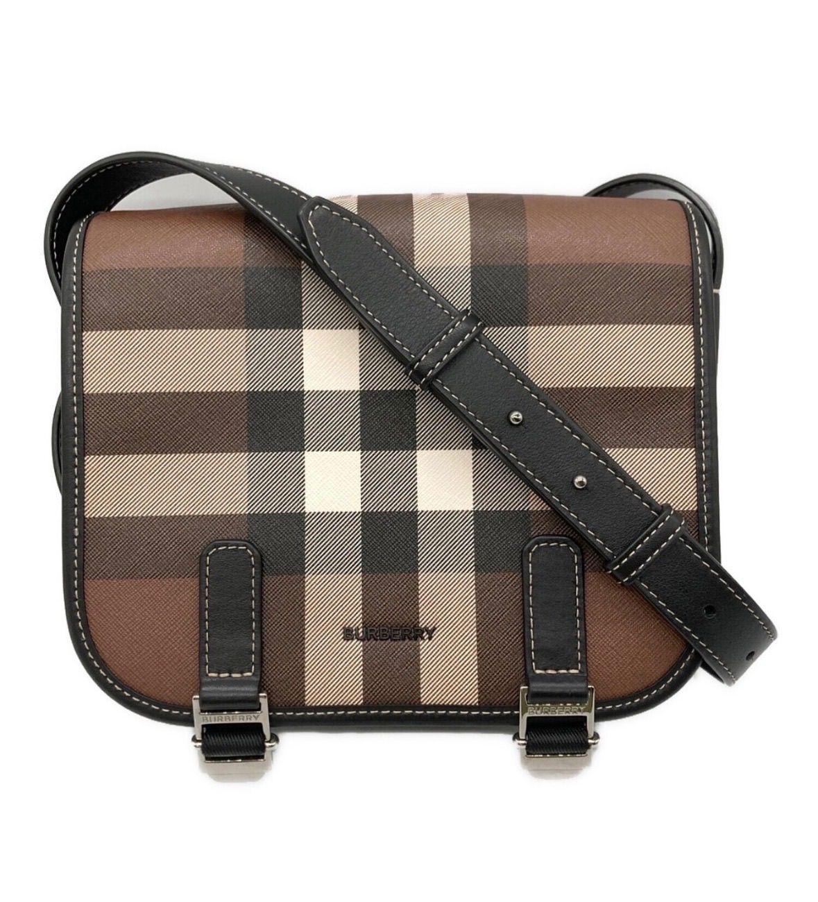 Burberry Smoke Check messenger bag