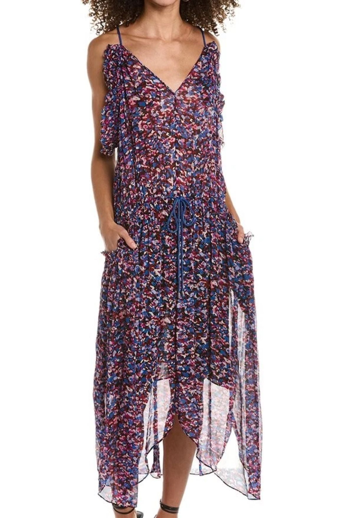 ISABEL MARANT ETOILE FADELO MIDI DRESS