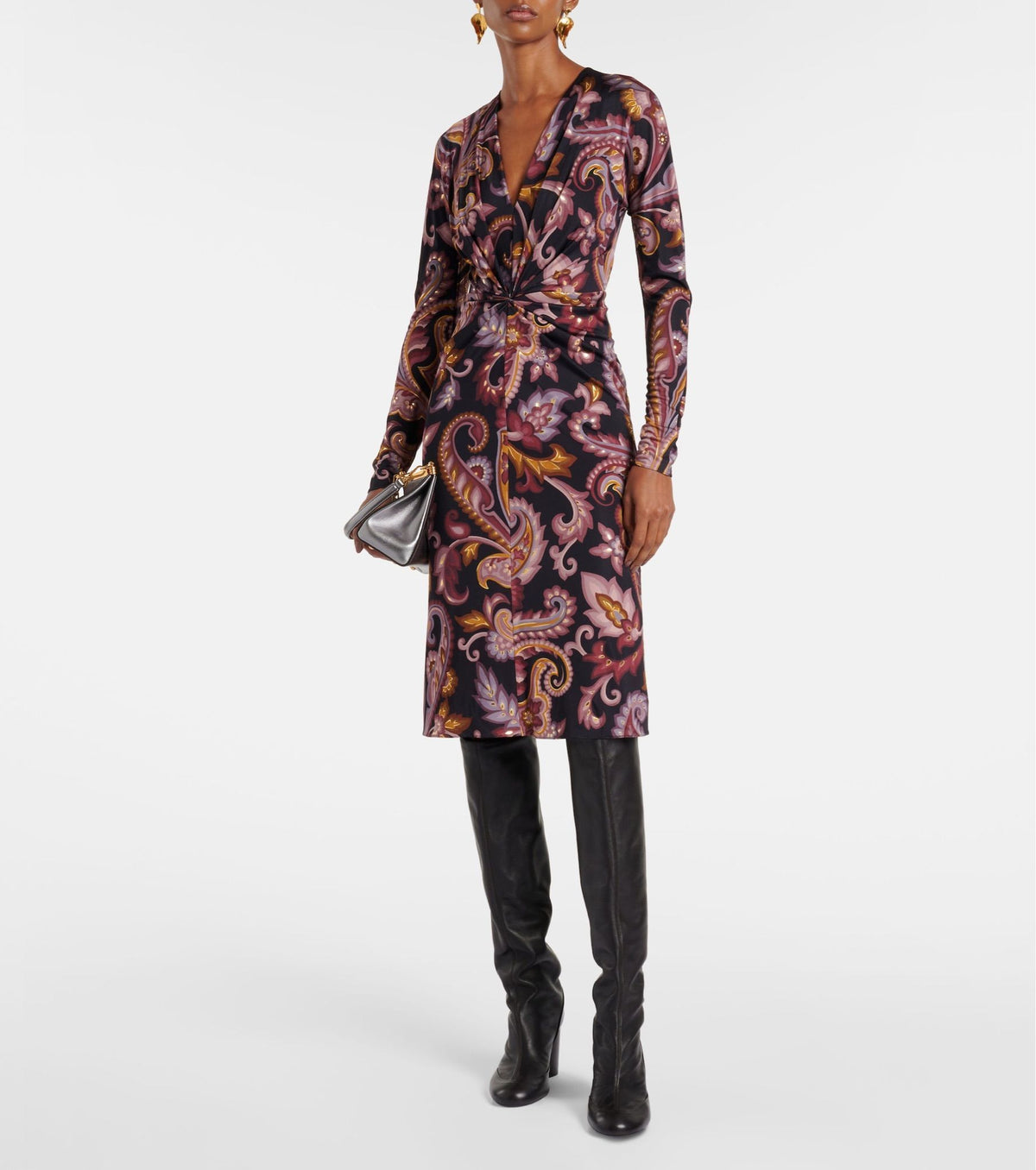 Etro Paisley Twill Dress