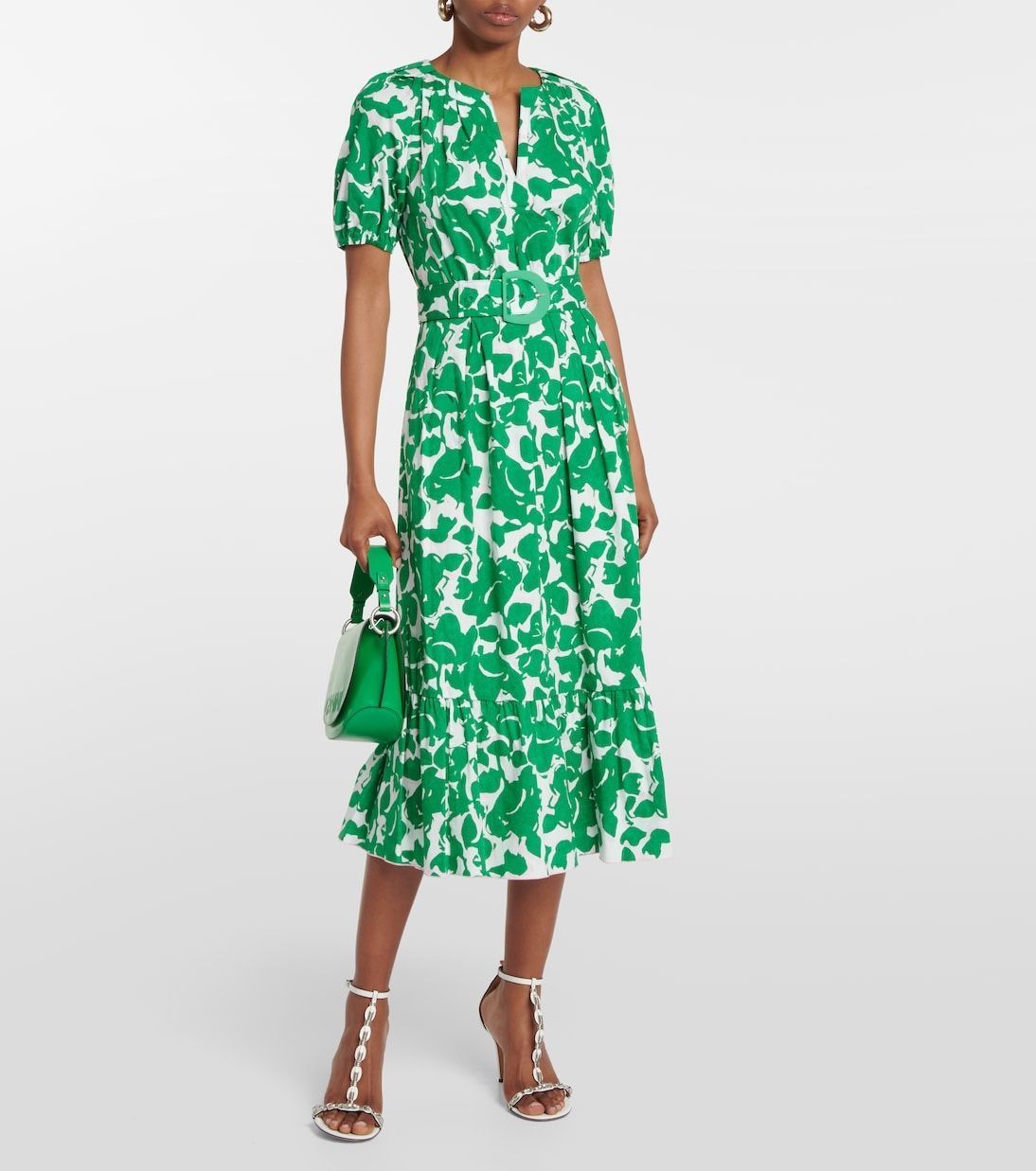 DVF LINDY FLORAL DRESS
