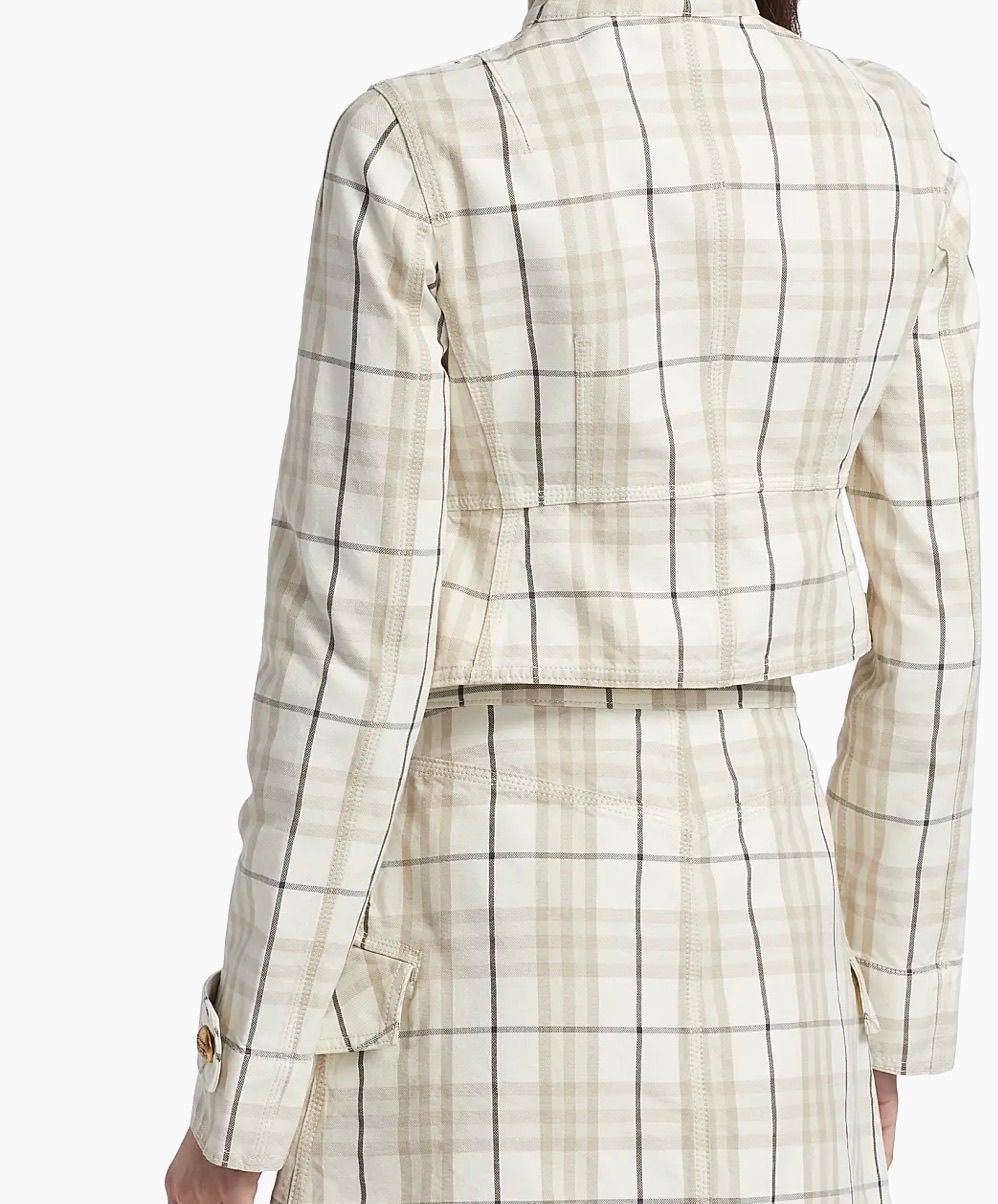 Burberry Peplum Jacket
