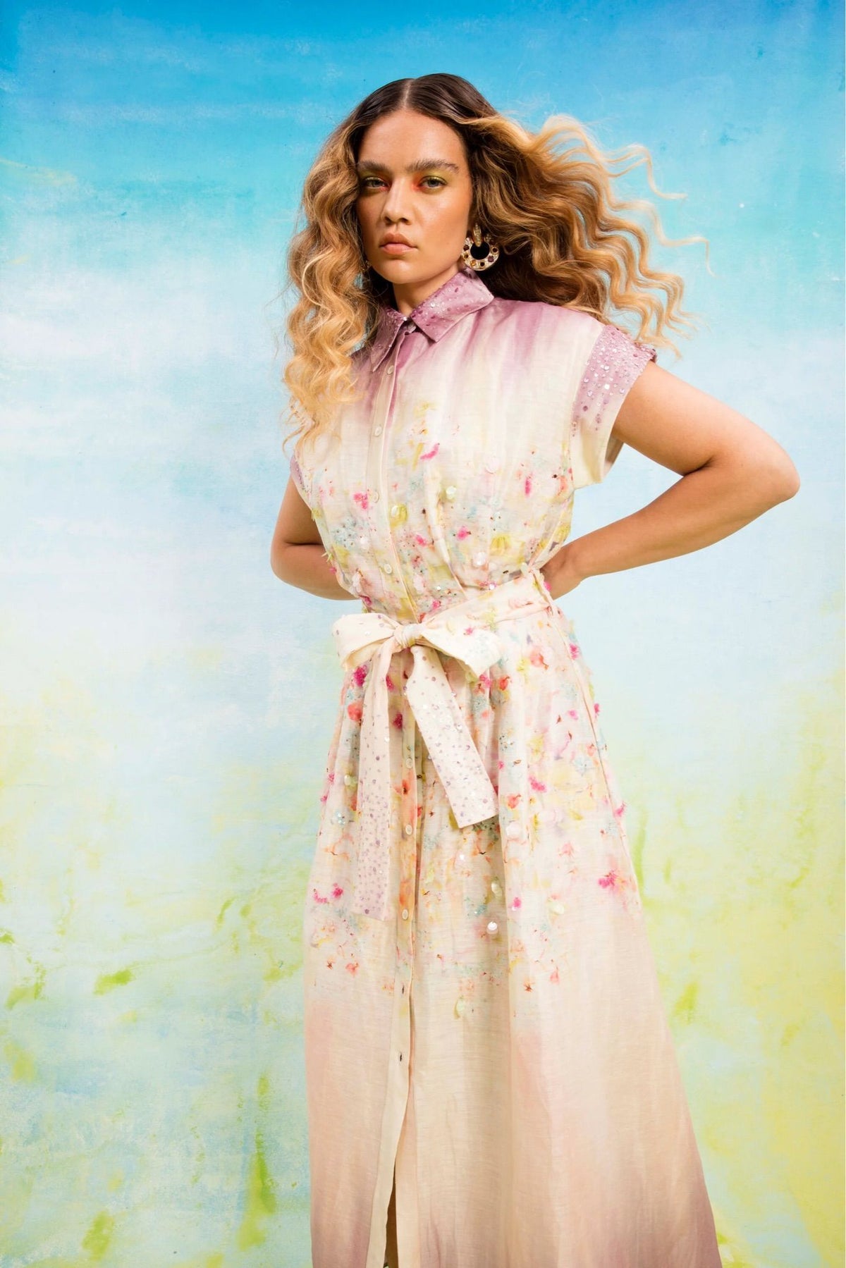 La Fuoria ombré dress